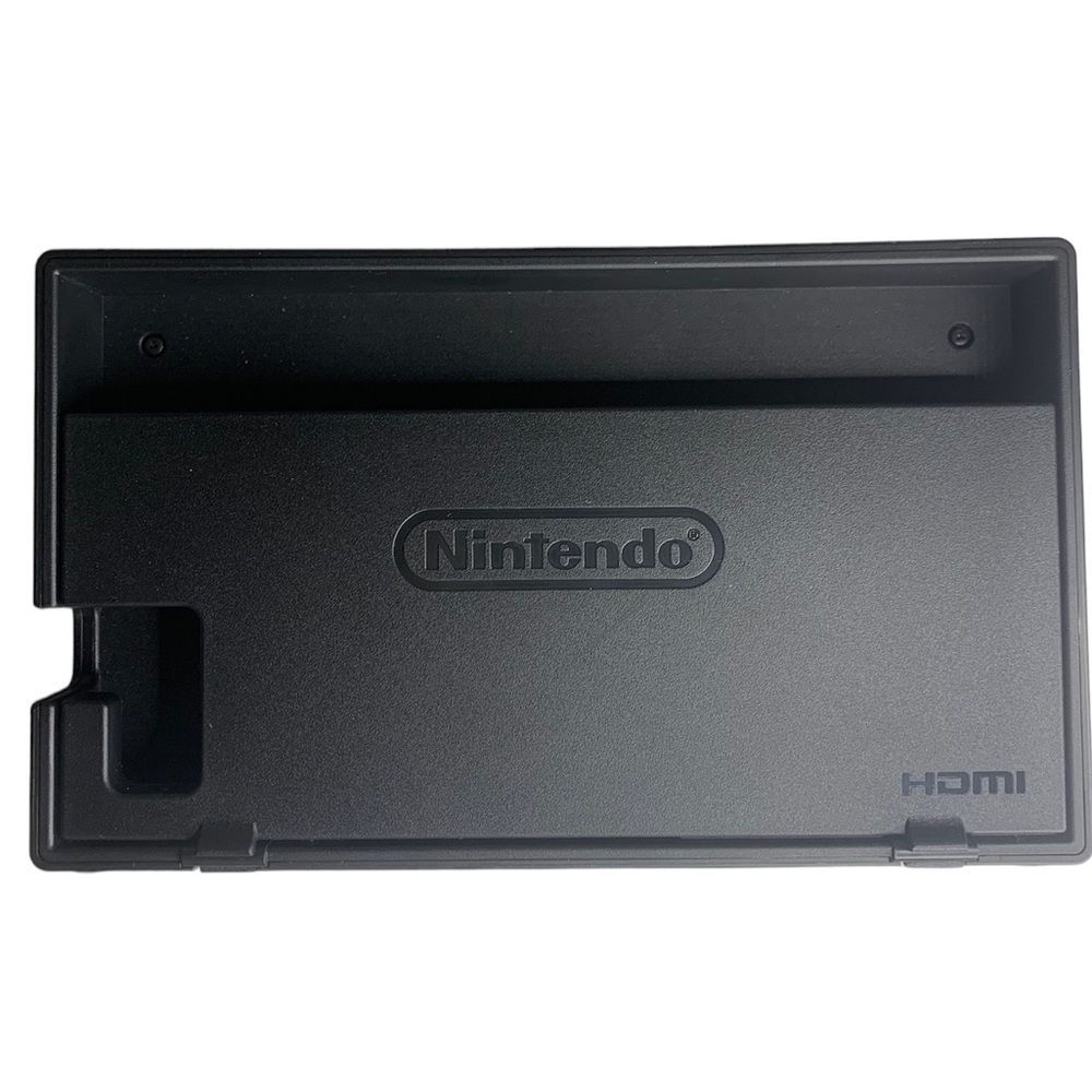 Black Nintendo switch charging dock